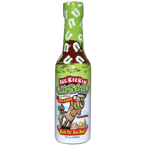 Ass Kickin' Wasabi Horseradish Hot Sauce