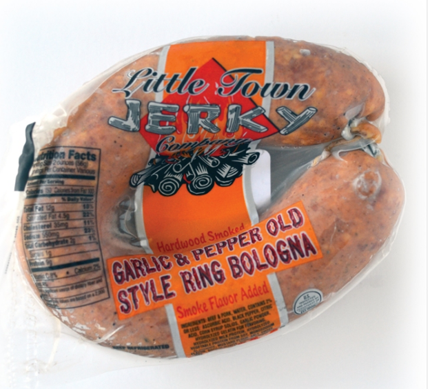 Little Town Jerky Co. Garlic & Pepper Ring Bologna