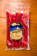 Old-Fashioned Red Licorice Sticks