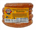 Little Town Jerky Co. Smoked Mushroom Swiss Bratwurst