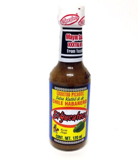 El Yucateco Salsa Kutbil-ik de Chile Habanero XXXtra Hot Sauce