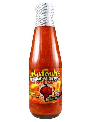 Matouk's Trinidad Scorpion Pepper Sauce, 10oz.