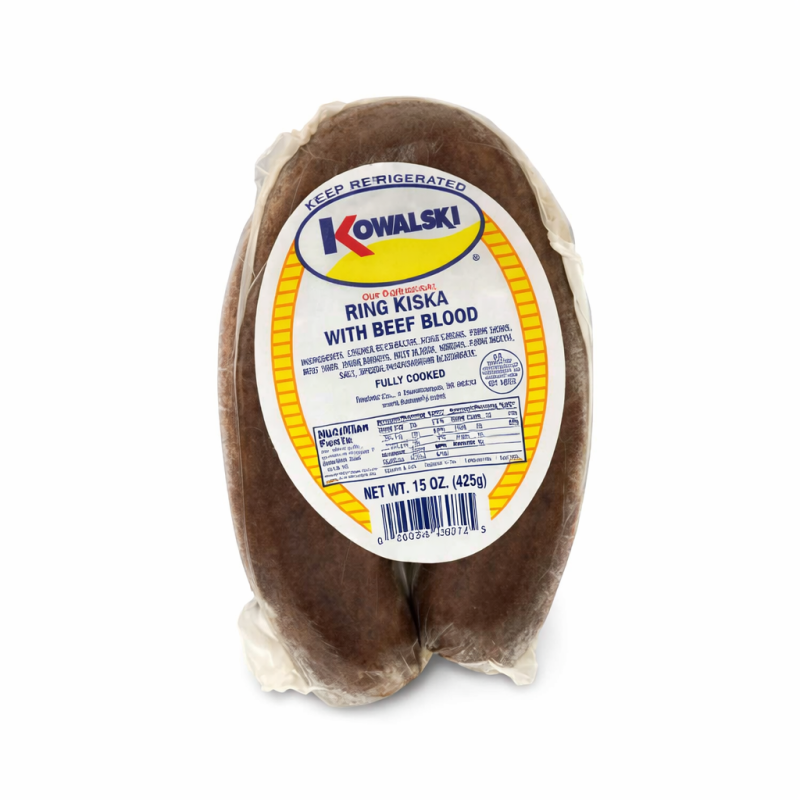 15 oz. Kowalski Kiszka Ring (Blood Sausage)