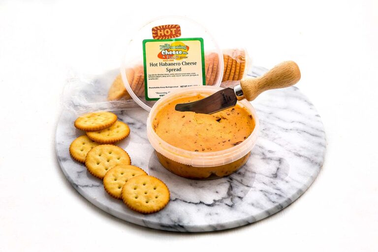 Hot Habanero Cheese Spread Pinconning Cheese Co. & Fudge Shoppe