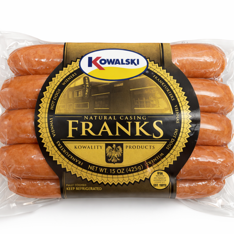 Kowalski Natural Casing Franks