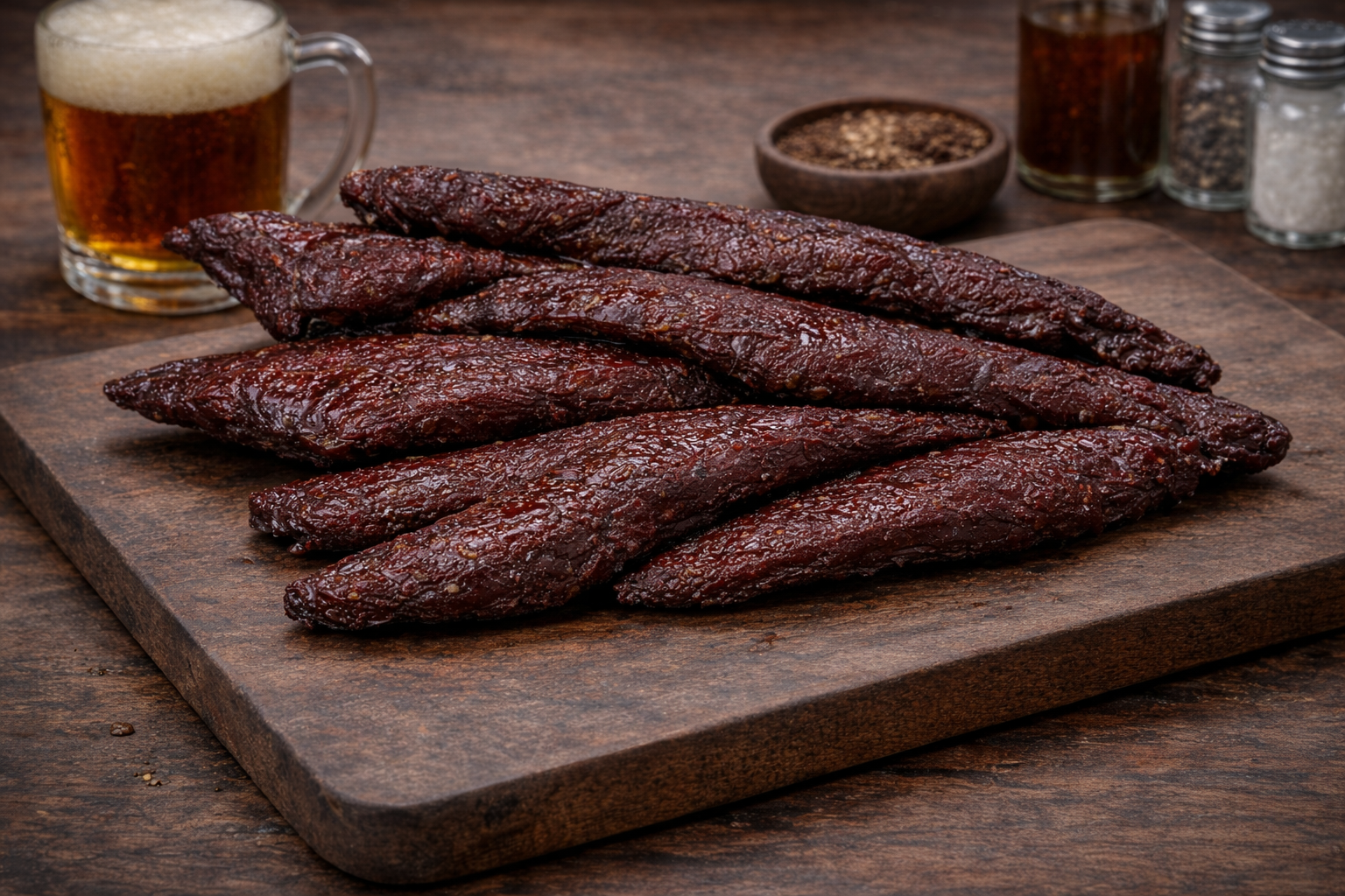1 lb Beer Flavored Beef Jerky