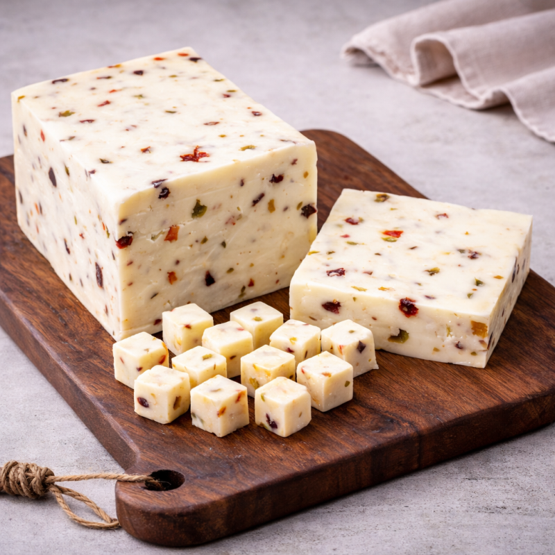 1 lb. Cranberry-Jalapeno Pepper Jack