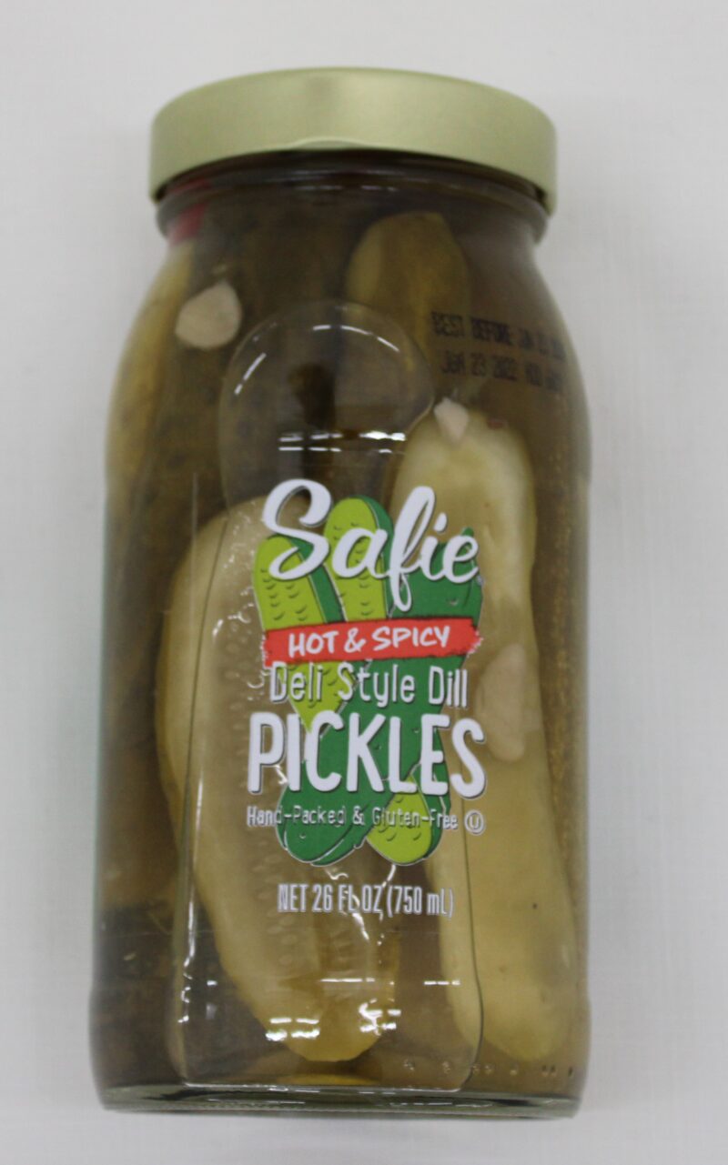 Safies Hot & Spicy Deli Style Dill Pickles