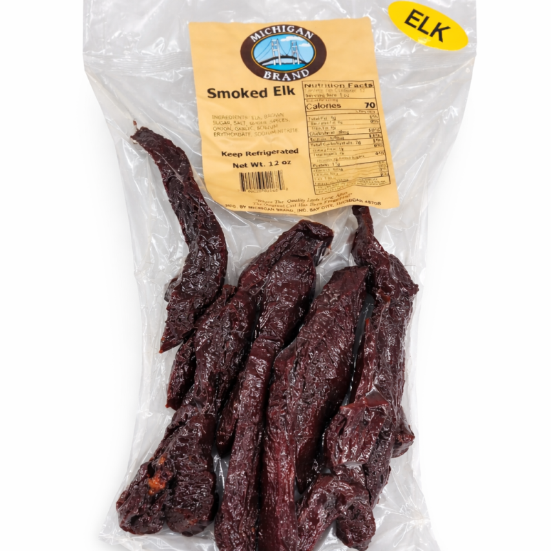 Michigan Brand Elk Jerky - 12 oz.