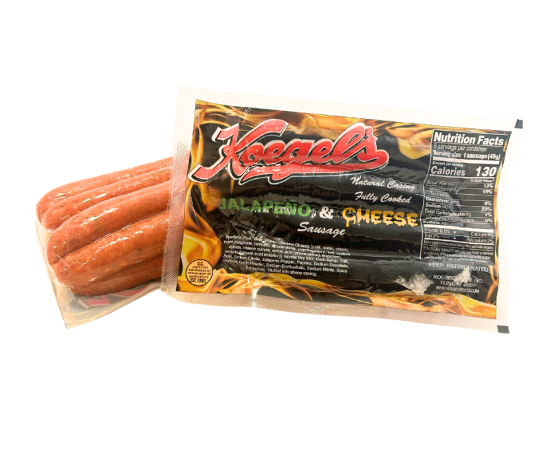 Koegel's Jalapeno Cheese Sausage with Natural Casing