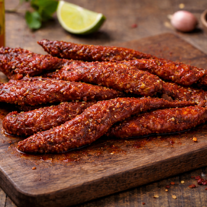 1 lb Hot & Spicy Beef Jerky